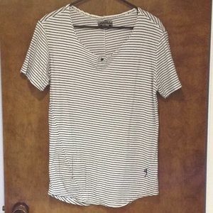 Religion scoop neck t-shirt